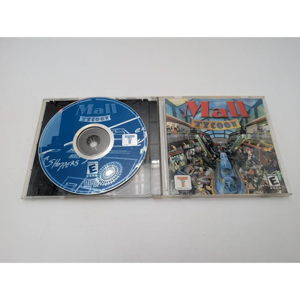 Mall Tycoon — PC CD-ROM, 2002  Game With Manual Tested‎ Windows XP, 7